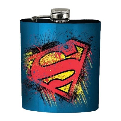 Flacon d'alcool Superman / Logo